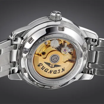 Mechaninis laikrodis Moterims GUANQIN Automatinis laikrodis Šviesos Hardlex Vandeniui Automatinis laikrodis Moterims, Laikrodis, Laikrodžiai Moterims