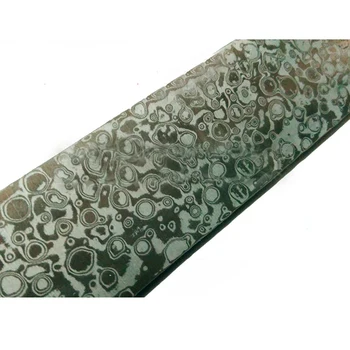 Lietaus linijų Damaske modelis plieninio Peilio ašmenų Medžiaga Gaminti DIY įrankiai (ne termiškai apdoroti ne Ėsdinimo)