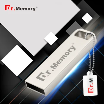 Metalo Grandinės USB Flash Diskas 1GB 2GB 4GB 8GB 16GB 32GB 64GB 128GB 50GB Pendrive Memory Stick Kortelės Pen Ratai Thumbdrive