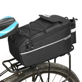 Didelės talpos dviračių galinis bagažinės krepšys vandens butelį, maišelį MTB kelių dviratį vandeniui sulankstomos lentynos maišelį jojimo įranga, bagažo krepšys