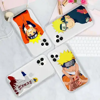 Naujausias Japonijos Anime Naruto, Sasuke Telefono dėklas Skaidri minkšta iphone 5 5s 5c se 6 6s 7 8 11 12 plus x mini xs xr pro max