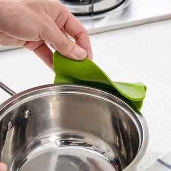 Praktiniai Kovos Išsiliejimas Virtuvės Piltuvą Įtaisą Silikono Užpilkite Vandens Paslysti Ant Pilti Už Dubenys, Keptuves, Puodai Namų Virtuvės Įrankis Lašas Laivybos