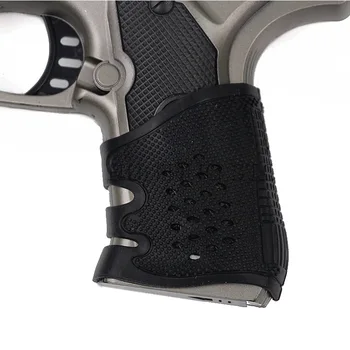 Taktinis Gumos Pistoletas Pistoletas Grip Pirštinės Glock Dėklo Pistoletą Apsaugoti Dangtelį Rankovėmis Anti Slip Airsoft Fotografavimo Medžioklės Reikmenys