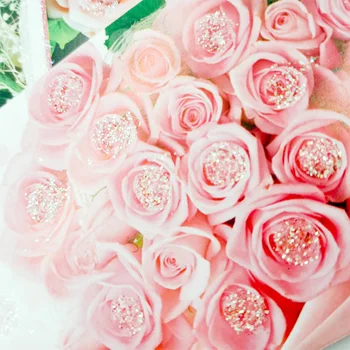 144pcs/daug 10.7X5.7CM Kawaii Romantiškas gėlių serija atvirukas Šalies Kvietimu 