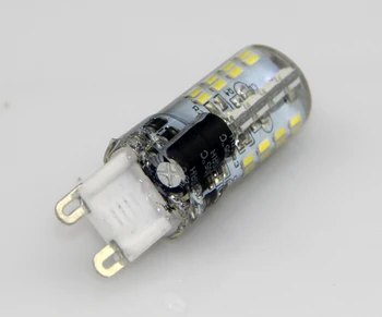 Aukšto Ryškumo LED lempos, jokios vibracijos, jokio triukšmo G9 64LEDs Kukurūzų svogūno Kokybės Chip SMD 3014 220V Energiją Taupančių LED Šviesos
