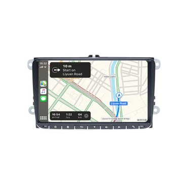 Android 9.0 Automobilių Muiltmedia Grotuvas Su CarPlay VW GOLF 5 6 Polo Passat CC Jetta Tiguan Touran Skoda Radijo, GPS Navigacijos