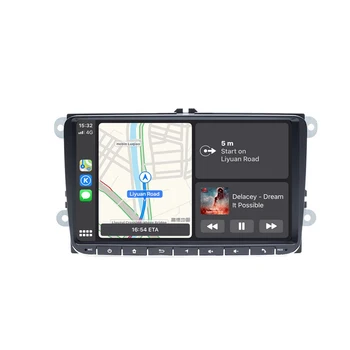 Android 9.0 Automobilių Muiltmedia Grotuvas Su CarPlay VW GOLF 5 6 Polo Passat CC Jetta Tiguan Touran Skoda Radijo, GPS Navigacijos