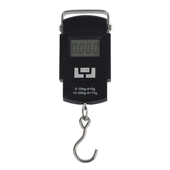 50kg 0.02 lb Skaitmeninis LCD Kabinti Bagažo Svorio Svėrimo Skalės