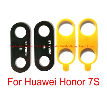 Naujas Galinis galinė vaizdo Kamera Stiklo Lęšis Huawei Honor 7S Pagrindinės Kameros Objektyvas Stiklo Remontas, atsarginės Dalys