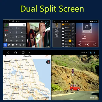 Wanqi Android 10.0 8Core 4+64G Automobilių navigacijos DSP Radijo Grotuvas GPS Navi DVD k3 k5 k6 