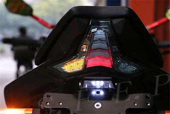 LED užpakalinis žibintas Galinis Stabdys Posūkio Signalai, Tinka Kawasaki Z1000-2018 M. Ninja ZX10R 2016-2018 Ninja 400 2018