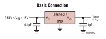 LT6656 LT6656ACDC-2.048 LT6656AIDC-2.048 LT6656ACDC-2.5 LT6656AIDC-2.5 - 1uA Precision Serija Įtampos Nuoroda