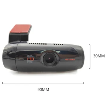 Automobilio vaizdo Kameros prietaisų Skydelio Kamera, Diktofonas Platus Kampas Full Hd 1080P Brūkšnys Cam Wifi Android Dvr Wdr Usb Transporto priemonių Sunkvežimių Automobilį