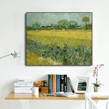 Iris Dekoracijos Alle Vincent Van Gogh Drobės Tapybos, Kaligrafijos, Spausdina Namų Dekoro Sienos Nuotraukas Gyvenimo Kambario, Miegamasis