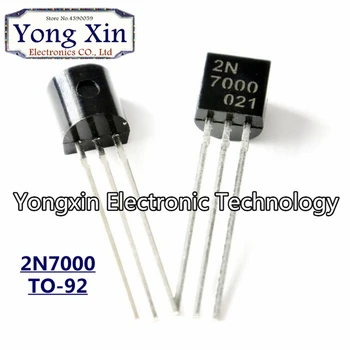 20PCS 2N7000 TO92 Mažas Signalo MOSFET 200 mAmps, 60 V, N-Kanalo-92