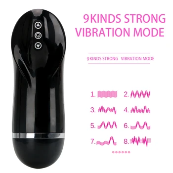 Silikono Nekilnojamojo Vagina Pussy Vibratorius Vyrams Sekso Žaislai Penio Masažo Blizgesys Čiulpia Vyrų Masturbator Suaugusiųjų Produktas Erotinių Mašina Parduotuvė