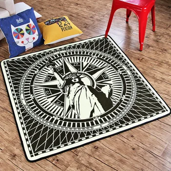 Europoje ir Amerikoje Tendencija Home didelis Plotas, kilimai kambarį kavos staliukas neleidžiančioms slysti Grindų tapete Namų kilimų ir Kiliminių