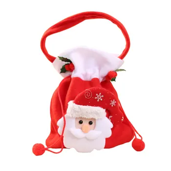 2018 Kalėdų 1 PC Kalėdiniai Dovanų Maišeliai Gyvūnų Modelis Santa Claus Saldainių Krepšiai Kalėdos