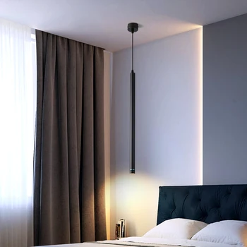 Modernus vieno vadovas mažas akiratyje miegamojo lovos sieniniai šviestuvai valgomasis gyvenamasis kambarys kabo lempa parduotuvė office apšvietimas