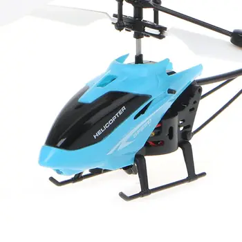 1PC Aukštos Kokybės Mini RC Sraigtasparnio Infraraudonųjų spindulių Indukcijos Orlaivių LED Mirksi Šviesos Drone Vaikams, Vaikams, Žaislai