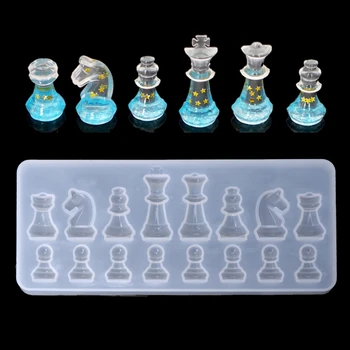 Tarptautinės Šachmatų Figūrą Silikono Formos 