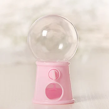 12pcs Mielas Saldainiai Mini Candy Mašina Burbulas Balionėlis Monetos Banko Vaikams Žaislas Chrismas Dovanos Vaikams Monetos Banko Skardinės