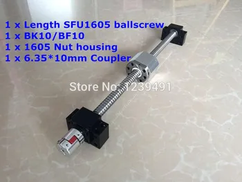 SFU1605 nustatyti SFU1605 SFU1610 valcavimo kamuolys varžtą C7 su tikslu apdirbta + BK/BF12 nutraukti paramą + Veržlė korpusas + Sankaba RM1605