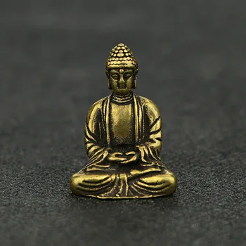 Gryno Vario Budos Statula Figūrėlės Budizmas Shakyamuni Fengshui Namų Puošybai Miniatiūros Biuro Dekoras, Automobilių Puošyba