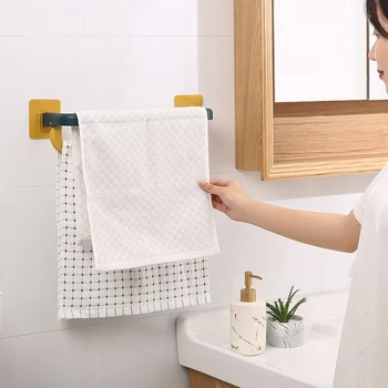 Punch-nemokamas vonios kambarys dvigubo sluoksnio lankstymo rankšluosčių džiovykla kūrybos multi-kablys saugojimo pakabos, virtuvė ir vonios kambarys, universalus