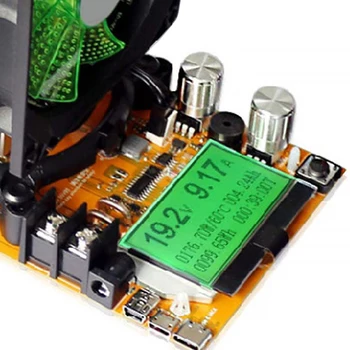 180W Elektroninis Apkrovos Testeris USB Reguliuojamas Bandymų Modulis Galios Matuoklis Skaitmeninis talpa testeris galios Akumuliatoriaus išsikrovimas