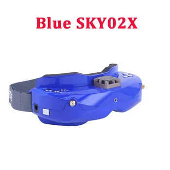 Skyzone SKY03O Oled 5.8 GHz 48CH FPV Akiniai OSD DVR HDMI ir Vadovas Ventiliatorius RC Drone QuadcopterSpare Dalys, Priedai-Balta/ Raudona