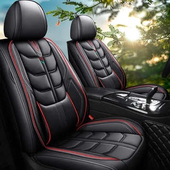 Visiška Eco-oda automobilių sėdynės apima PU Odos, Automobilių Sėdynių užvalkalai, skirti 