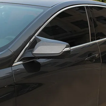 ABS Anglies Pluošto Galinio vaizdo Veidrodėlis Būsto Jautis Ragų Dangtelis -Šoninės Durys Veidrodžio Dangtelis Chevrolet Malibu XL 2016-2020