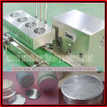 Automatinis elektromagnetinis aliuminio folija butelį dangteliu gruntas/sandarinimo mašinos/ pakavimo mašinos (50-120mm) GLF-1800