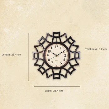 Abstrakti Sieninis Laikrodis Šiaurės Derliaus Skaitvardis Geometrinis Sieninis Laikrodis Kvarcinis Mordern Namų Projektavimas Sienos Dekoratyvinis Prekes