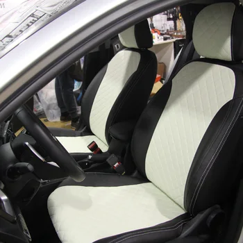 Už Suzuki SX-4 II HB/Vitara II su-2020 m. GW. Modelis sėdynių užvalkalai pagaminti iš eco-odos [autopilotas modelis rombas, eko-oda]