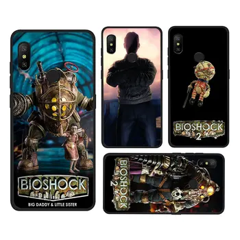 Bioshock Naujas Atvykimo Xiaomi Redmi Pastaba 5 6 7 8 9 Pro Max 8T 9S 5A Premjero Minkštas Silikoninis Telefono Dangtelį Atveju