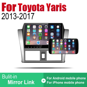 Toyota Yaris 2013 M. m. m. 2016 m. 2017 Auto Radijas 2 Din 