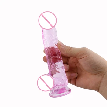 Karšto Dildo Erotiniai Minkštas Varpos Stipri Siurbimo Taurės Žaislas Butt Plug Realus Suaugusiųjų Analinis G-Taško Orgazmą Sekso Žaislas Moterims