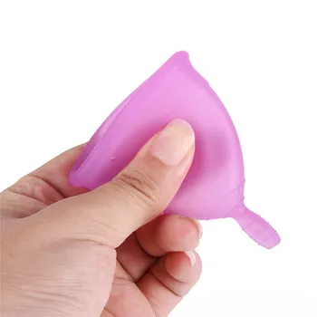 KARŠTA moterų higienos vagin Daugkartinio naudojimo Menstruacinis puodelis medicininės kokybės silikono/lady laikotarpį taurės (alternatyvios tamponai higieniniai įklotai
