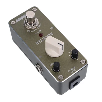 Aromatas ABR-3 Stiprintuvas, mini Gitaros efektu pedalas Bass Aukštų Lygis, reguliuojamas Truebypass+Nemokamai Jungtis