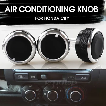 Honda CITY TINKA CRIDER 3PCS Oro Kondicionavimo sistema Rankenėlę, Automobilių Oro Kondicionavimo, Šilumos Jungiklis Mygtukas AC Mygtukas Auto Priedai