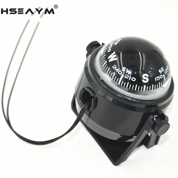 HSEAYM LED Transporto priemonės Laivo Kompasas Universalus Automobilis gali būti sutvirtinti Ir Arkliukas Lensatic Navigacijos Padėties nustatymo Automobilių Transporto priemonė-borrne Kompasas