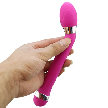 G Spot vibratorius av wand massager didelis magija piršto vibratorius g spot-klitorio stimuliatorius suaugusiųjų sekso žaislais vyrams moterys, greitis, reglamentuojančius