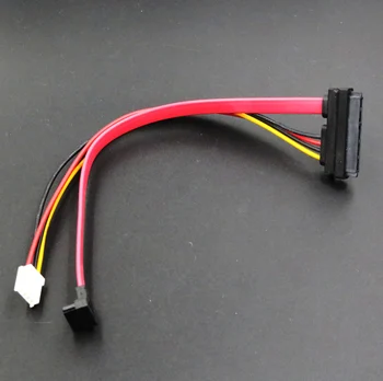 Kietasis diskas optinis įrenginys integruotas duomenų kabelis stalinio kompiuterio maitinimo šaltinis 4 pin IDE + SATA perduoti elektros energijos tiekimo linijos 7 + 15P