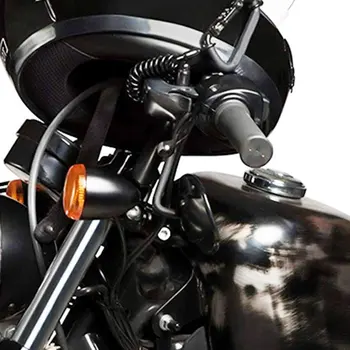 Motociklo Šalmas Priedai Anti-theft Kodas Spyna Universali Ištraukiama Pavasario Sagtis Virvę Užraktas Įrenginys