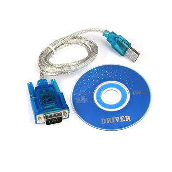 Geriausios Kainos USB Į RS232 Serial DB9 (COM Konverteris Adapteris Paramos PLC