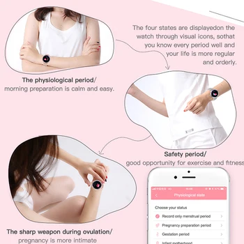 LIGE NY12 moterų smart žiūrėti Apvalus Ekranas smartwatch Mergaičių Kraujo spaudimas tracker sporto smart apyrankės moterims Skirta 