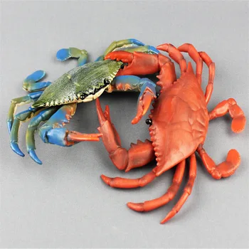 Karšto Pardavimo Vaikams, Mini Modeliavimo Gyvūnų Krabų Modelis Ocean Beach Life Šalies Maišelį Užpildų Vaikai Naujovė Žaislų, Dovanų Išpirkos Stiliai