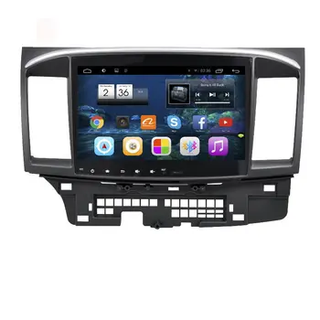Transporto GPS DVD Grotuvas, Mitsubishi Ulonas Sportback 2007-Android Automobilio Radijas Stereo Galvos Vienetas HD Jutiklinis Ekranas GPS NAVI